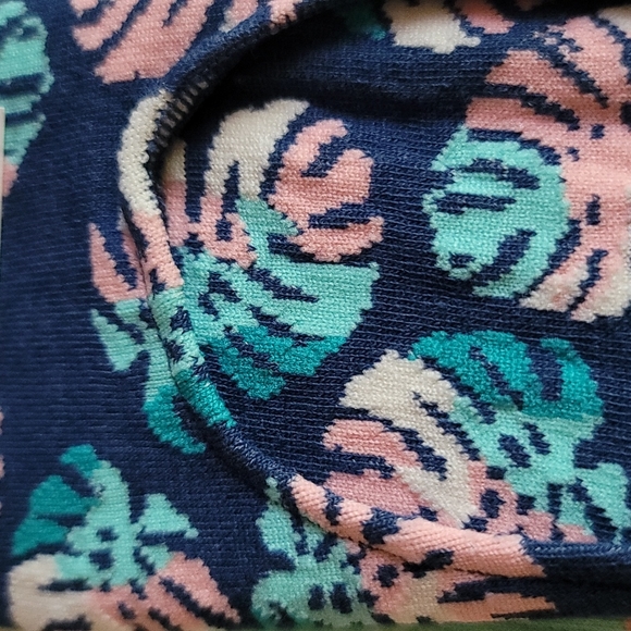 Lane Bryant Palm & Flamingo Print No Show Socks - Picture 4 of 6